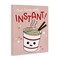 Stupell Industries Love Was Instant Noodles Canvas Wall Art Design by Anna Quach